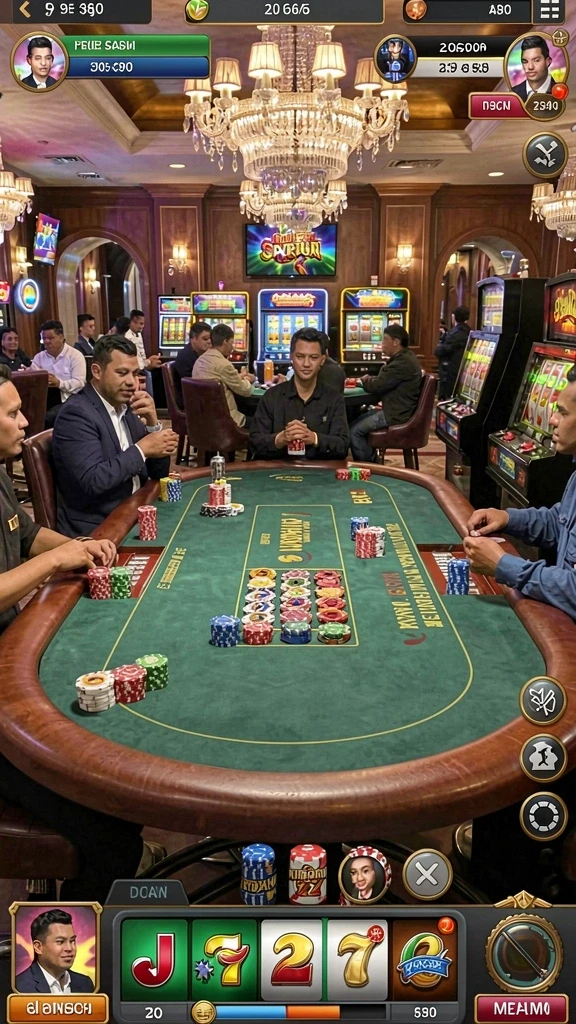 666j - Tampilan awal game 666J yang memukau.