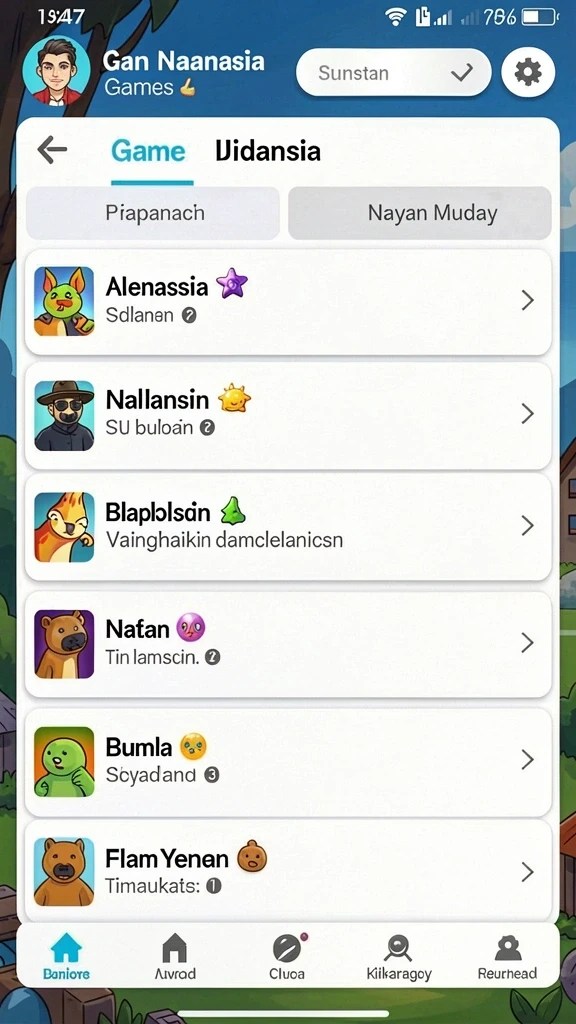 hartaspin - Tampilan antarmuka yang sederhana dan intuitif.