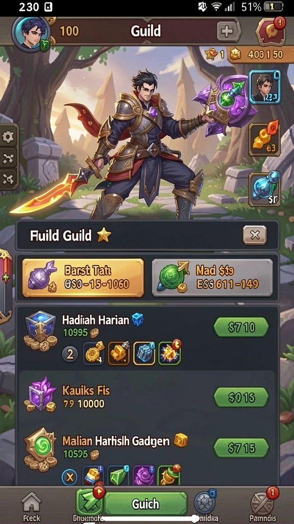 idpking - Tangkapan layar yang menunjukkan antarmuka permainan yang menarik.
