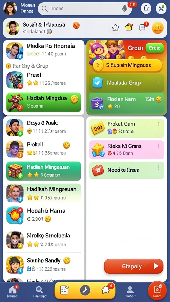 ollo4d - Momen seru saat bermain dengan teman-teman.
