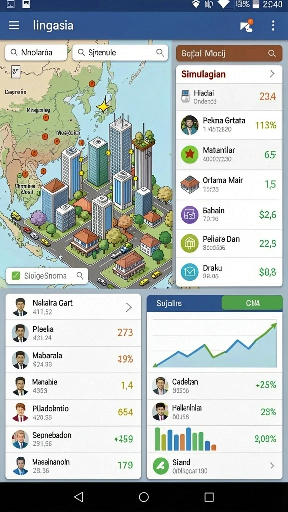 svipwins - Antarmuka pengguna yang intuitif dan menarik.